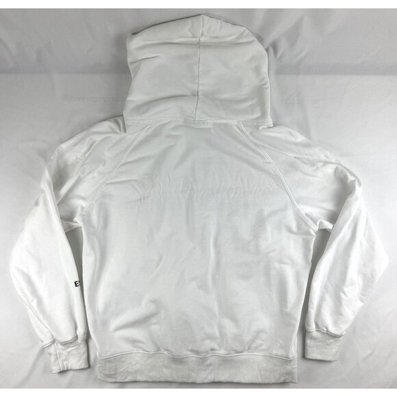 Fear of God Essentials Pullover Hoodie White Applique Logo Basically Small - Picture 2 of 8